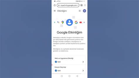 my activity.google.com silme|Cihazlarınız .
